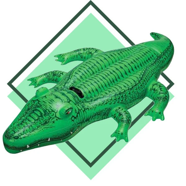 Bouée Gonflable Crocodile