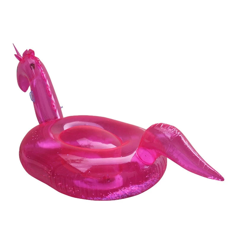 Bouée Gonflable Licorne Rose