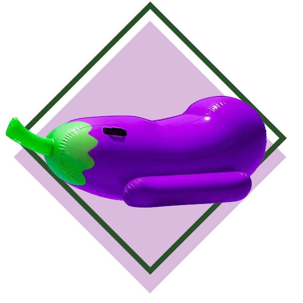 Bouée Gonflable Aubergine