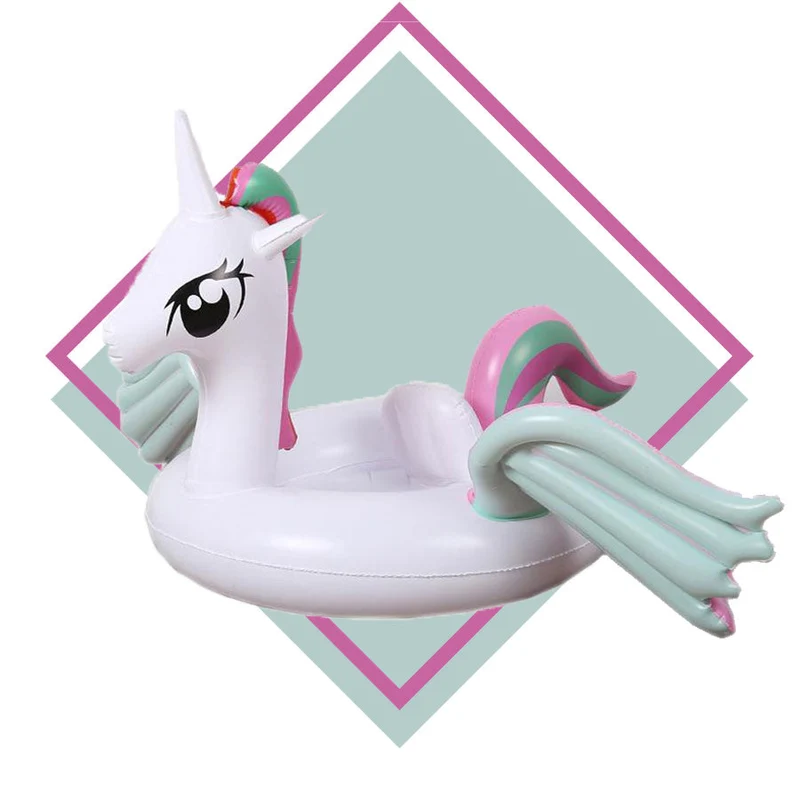 Bouée Gonflable Enfant Licorne Ailée