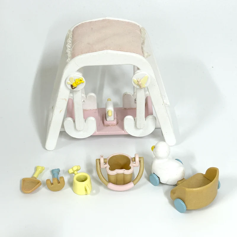 [used] Baby Swing Set Sylvanian Families Calico Critters
