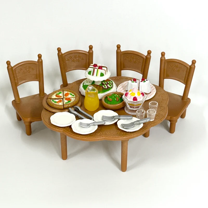 [used] Home Party Set KA-612 Sylvanian Families Calico Critters