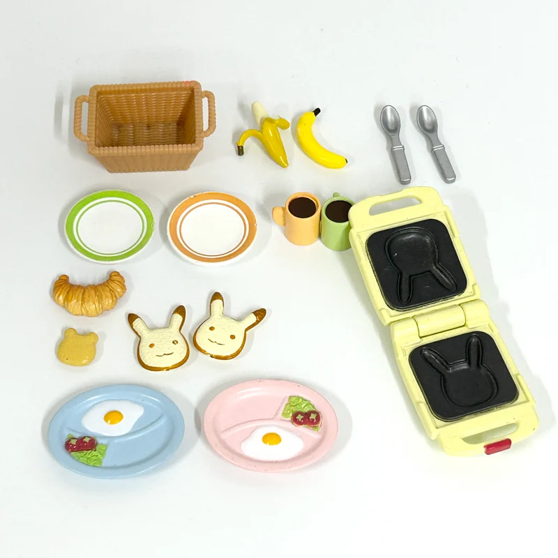 [used] Breakfast Set KA-414 Sylvanian Families Calico Critters