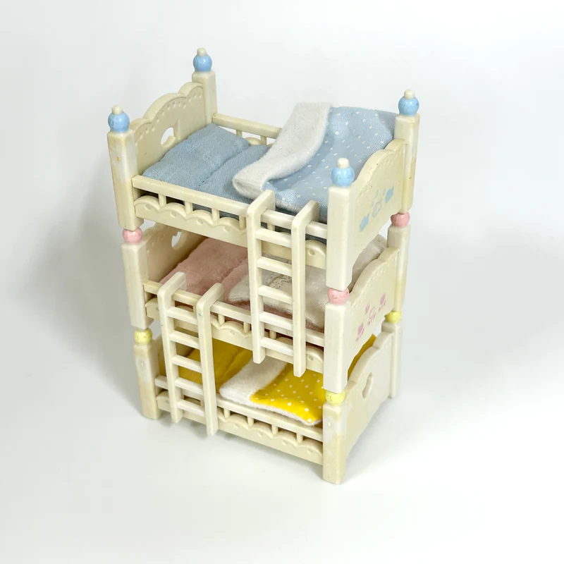[used] Baby's Triple Buk Bed Sylvanian Families Calico Critters