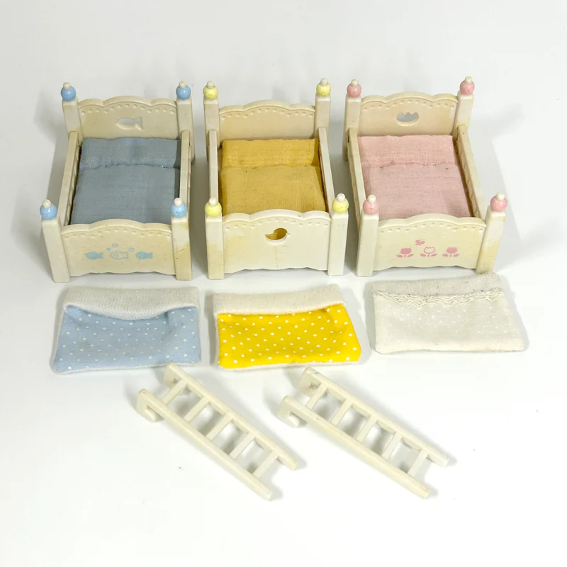 [used] Baby's Triple Buk Bed Sylvanian Families Calico Critters