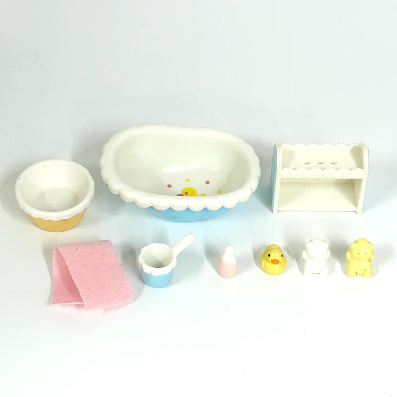 [used] Baby Bath Set KA-210 Sylvanian Families Calico Critters