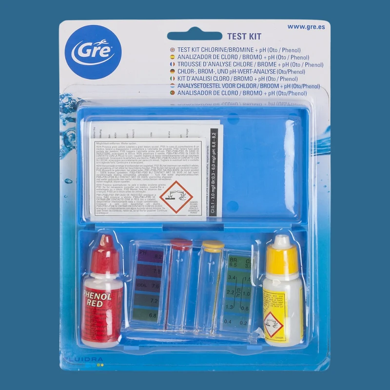 Trousse chlore/brome + PH (Oto/Phénol)
