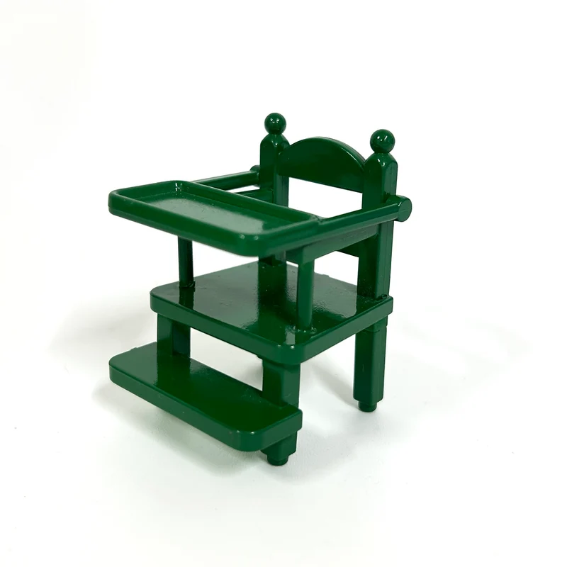 [used] Vintage Green Baby Chair 1991 KA-40 Sylvanian Families Calico Critters