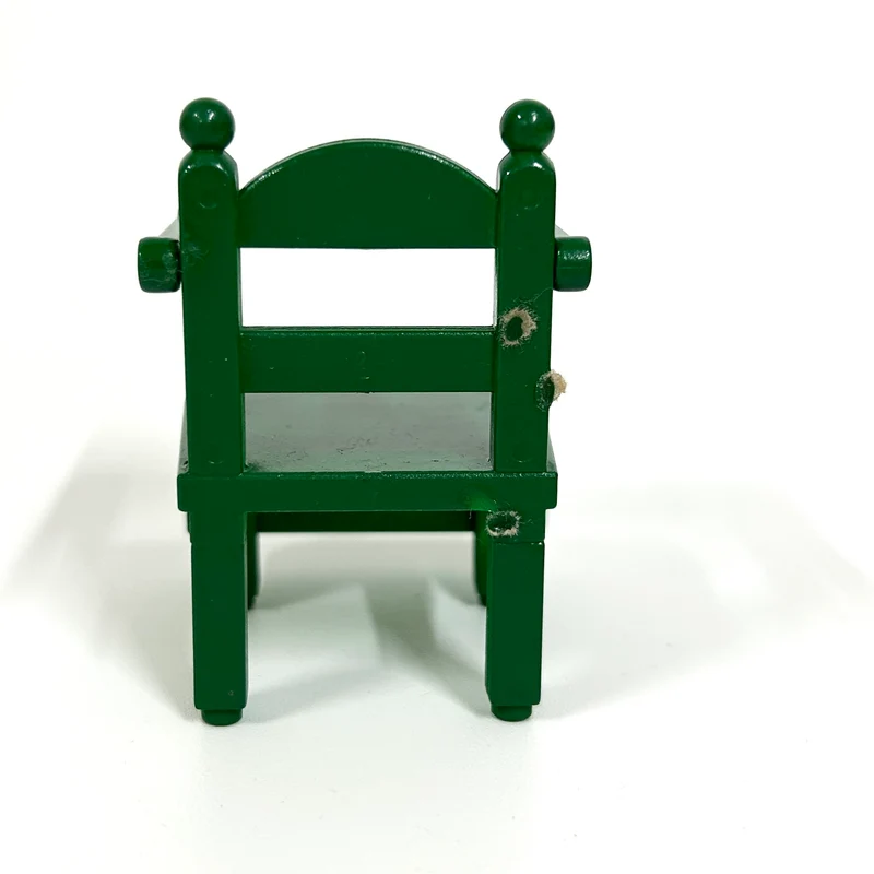 [used] Vintage Green Baby Chair 1991 KA-40 Sylvanian Families Calico Critters