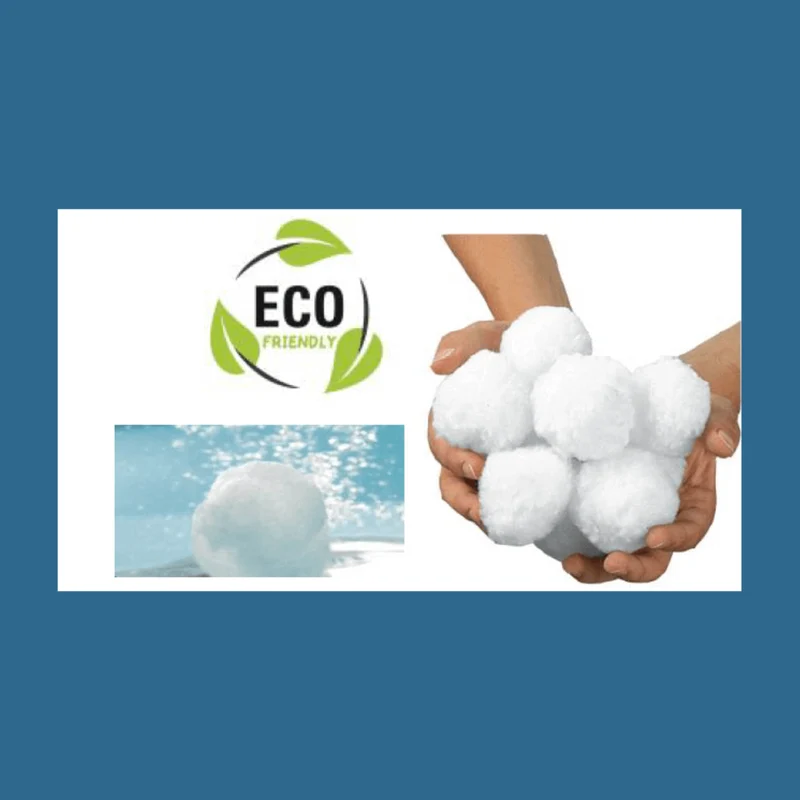 Balles filtrantes polyéthylène 100% recyclable Aqualoons
