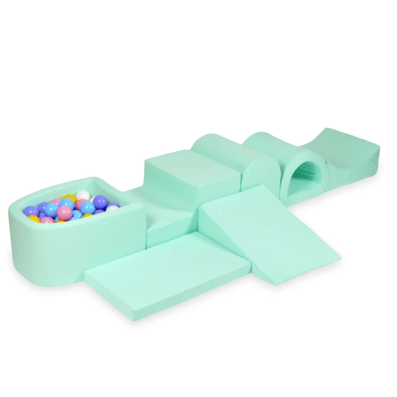 Plus grande aire de jeux en mousse avec piscine micro menthe + 100 balles