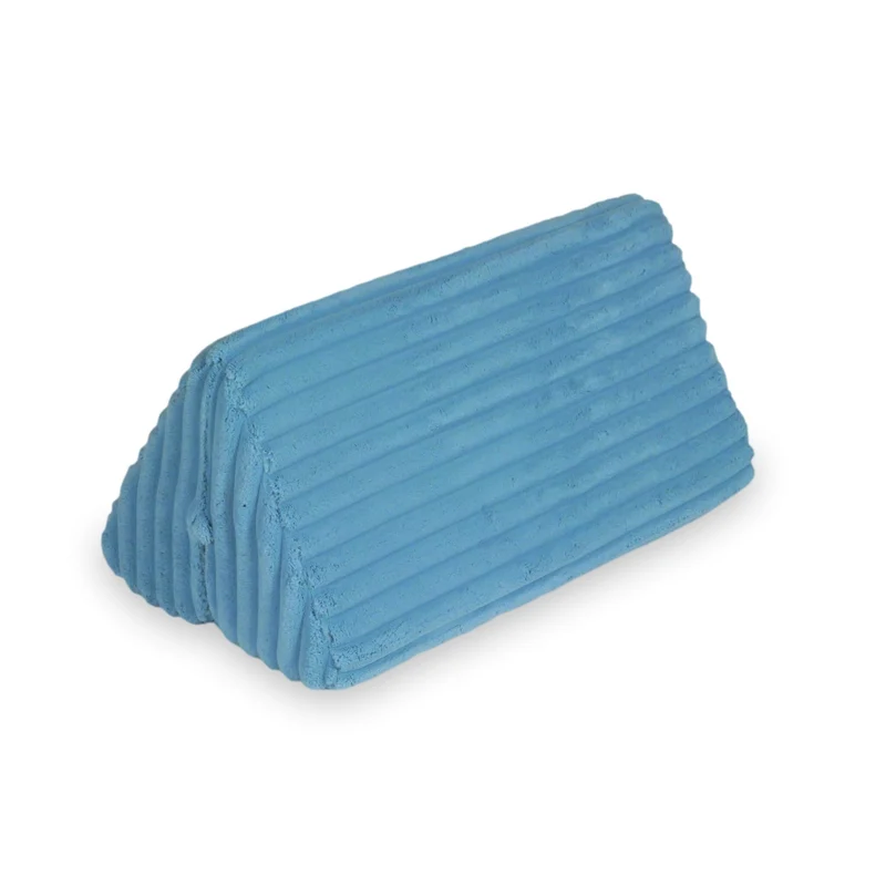 Grand triangle pour canapé Montessori en tissu gaufré