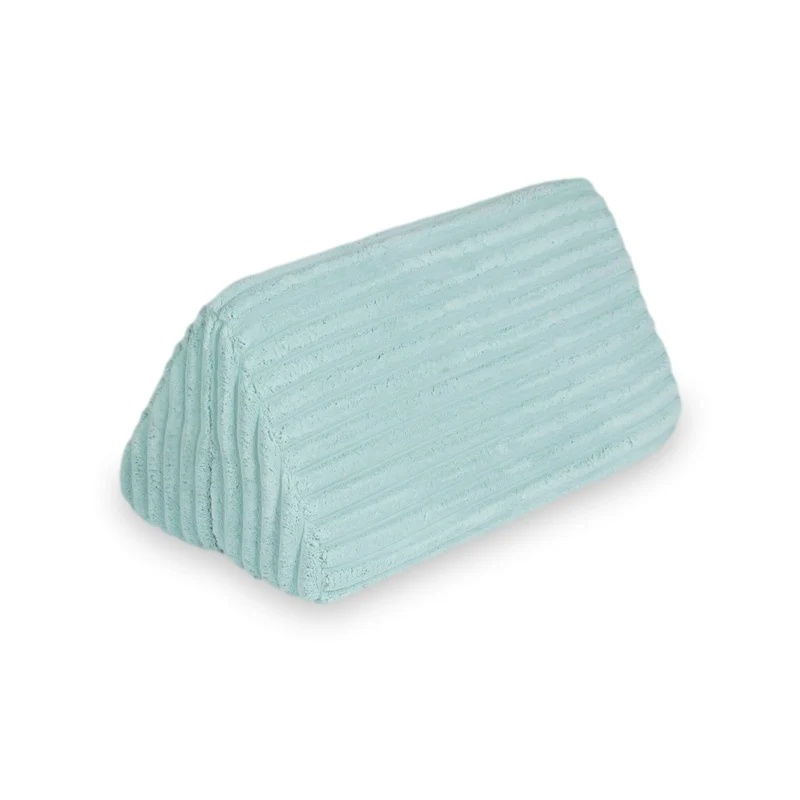 Grand triangle pour canapé Montessori en tissu gaufré