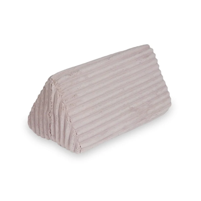 Grand triangle pour canapé Montessori en tissu gaufré