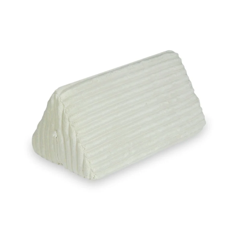 Grand triangle pour canapé Montessori en tissu gaufré