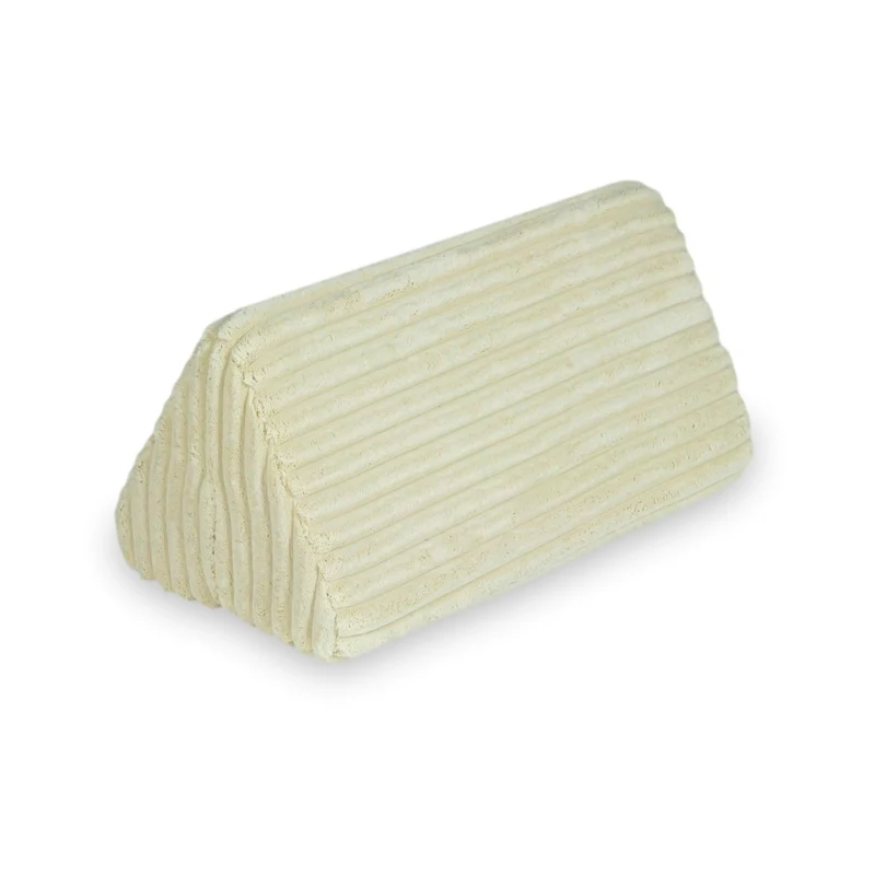 Grand triangle pour canapé Montessori en tissu gaufré