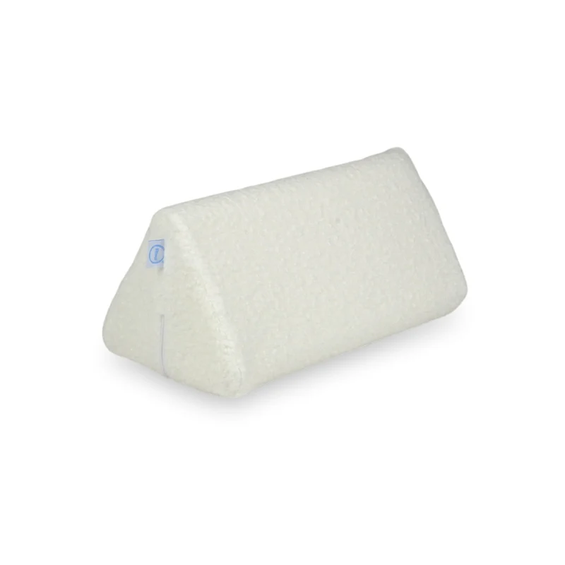 Petit triangle pour canapé Montessori en boucle blanc