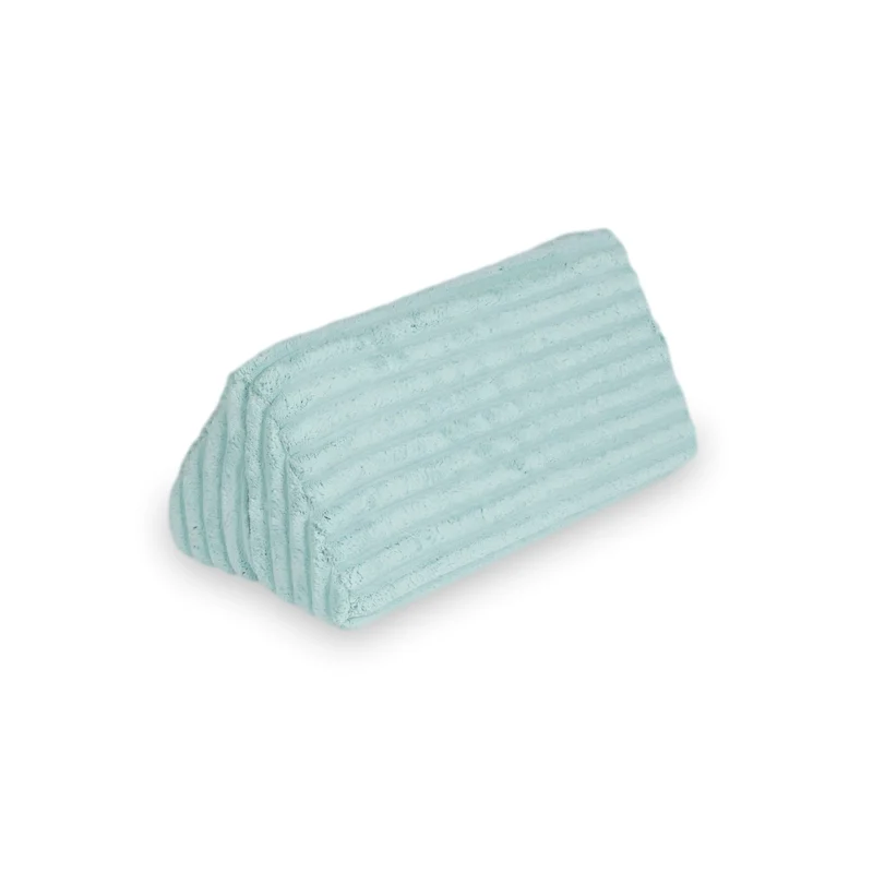 Petit triangle pour canapé Montessori en tissu gaufré