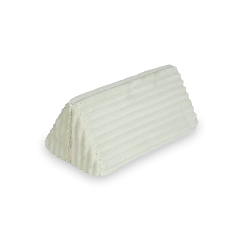 Petit triangle pour canapé Montessori en tissu gaufré