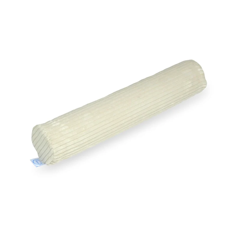 Petit rouleau pour canapé en velours côtelé