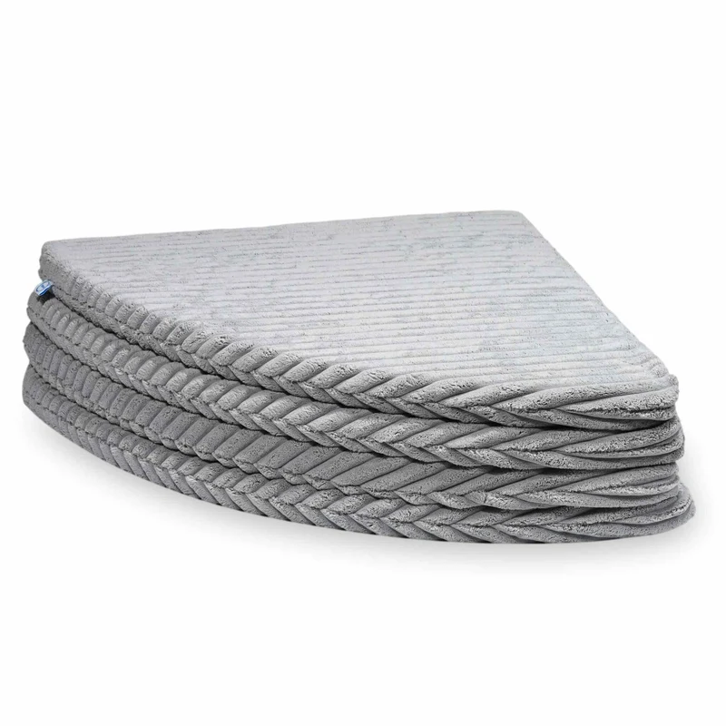 Tapis de jeu bébé rond 160cm en tissu gaufré