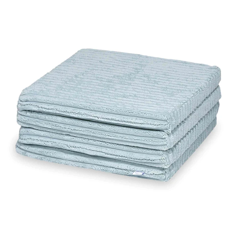 Tapis de jeu bébé pliable carré 120 × 120 cm en tissu gaufré