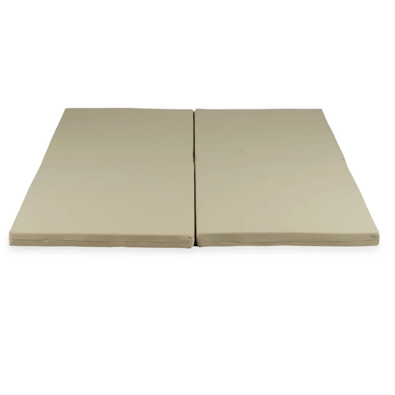 Tapis de jeu bébé pliable carré 120 × 120 cm en jersey