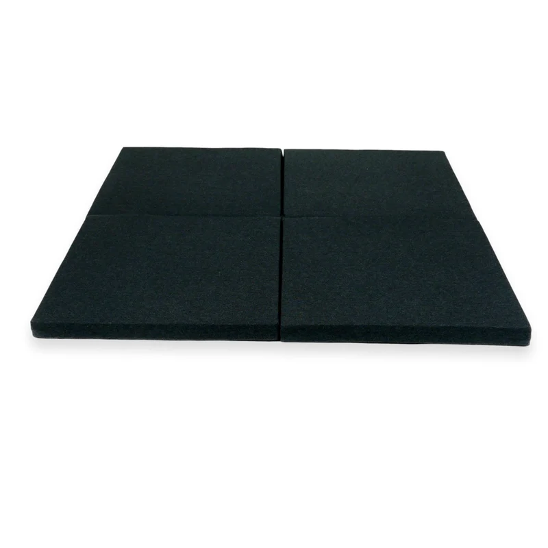 Tapis de jeu bébé pliable carré 120 × 120 cm en jersey