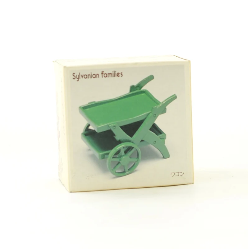Vintage Green Wagon KA-37 1986 Sylvanian Families Calico Critters