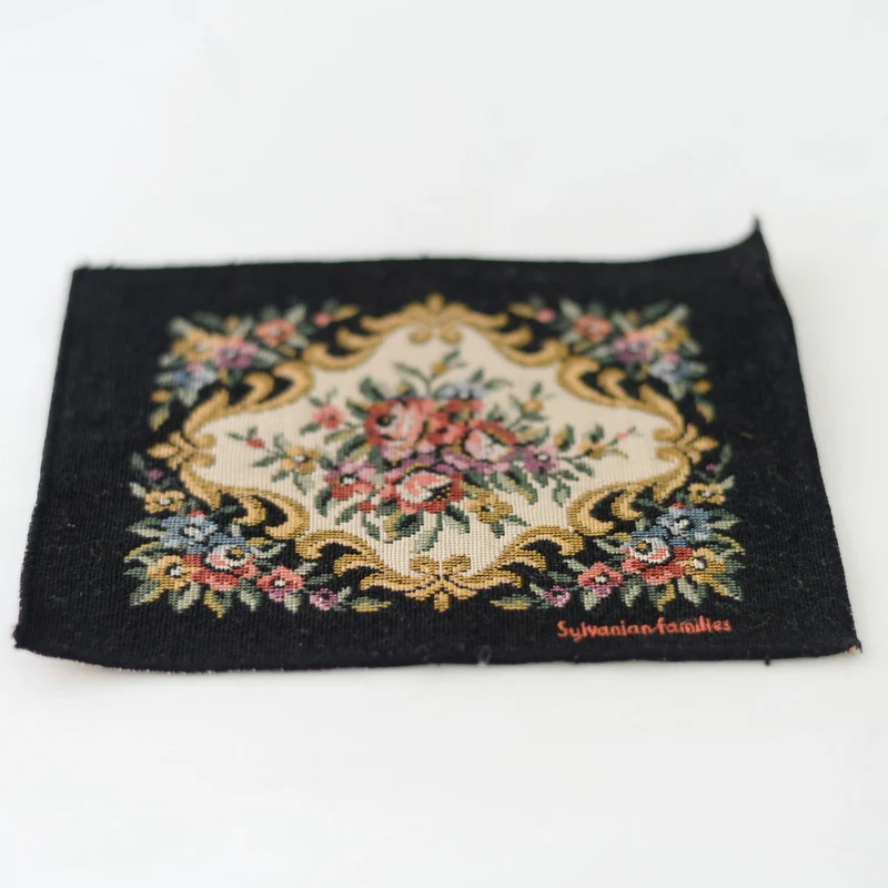 Vintage Carpet (M) 170 X 120 Mm KA-30 1986 Sylvanian Families Calico Critters