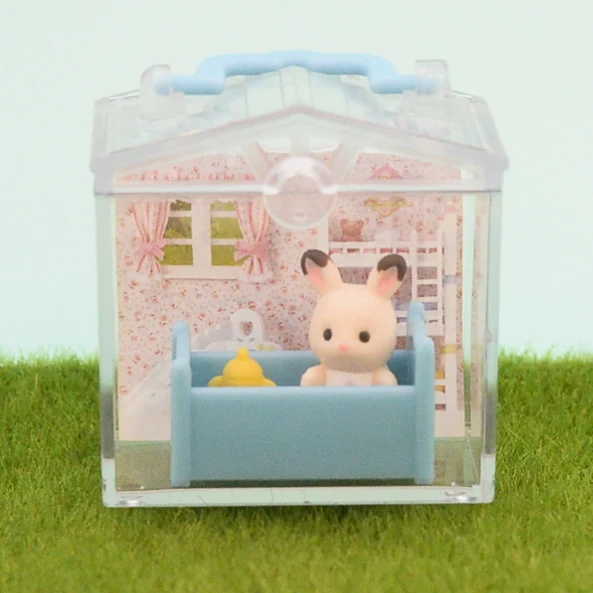 Capsules Toy Baby House Garden 3 5pc Set Sylvanian Families Calico Critters