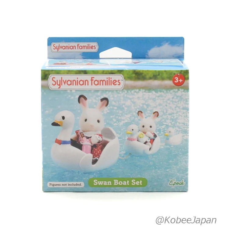 Swan Boat Set 5046 Sylvanian Families Calico Critters