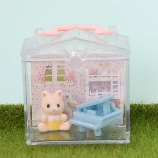 Capsules Toy Baby House Garden 2 5pc Set Sylvanian Families Calico Critters