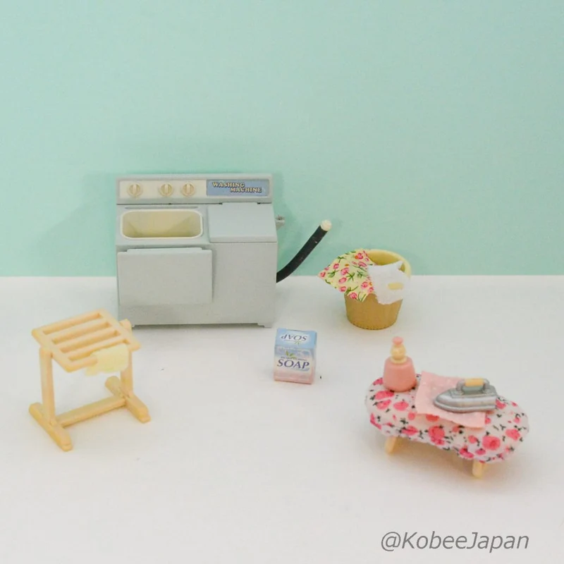 Washing Machine Set KA-604 Sylvanian Families Calico Critters
