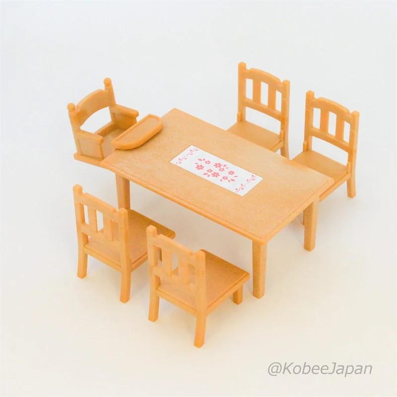 Dining Table Set KA-412 Sylvanian Families Calico Critters