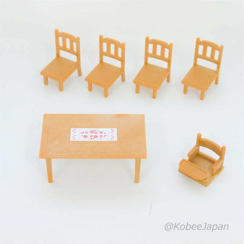 Dining Table Set KA-412 Sylvanian Families Calico Critters