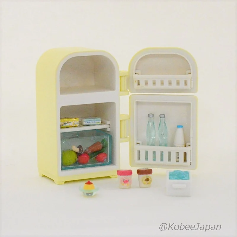 Refrigerator Set KA-403 Sylvanian Families Calico Critters