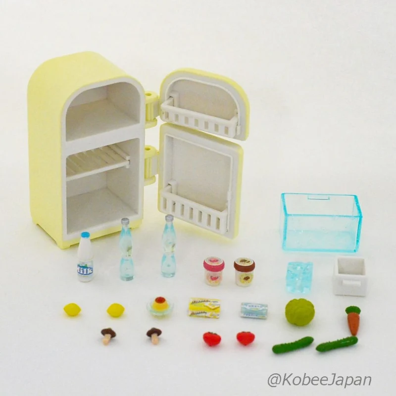 Refrigerator Set KA-403 Sylvanian Families Calico Critters