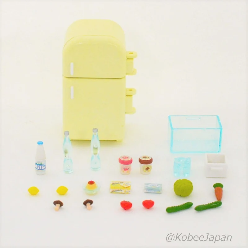 Refrigerator Set KA-403 Sylvanian Families Calico Critters