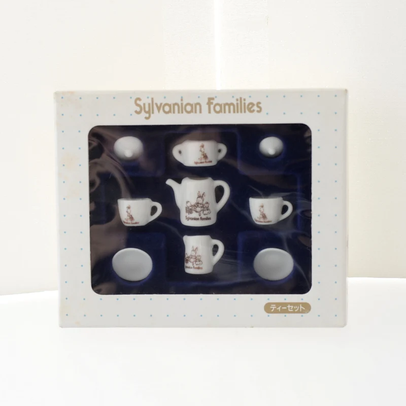 Ceramic Tea Set KA-16 Sylvanian Families Calico Critters
