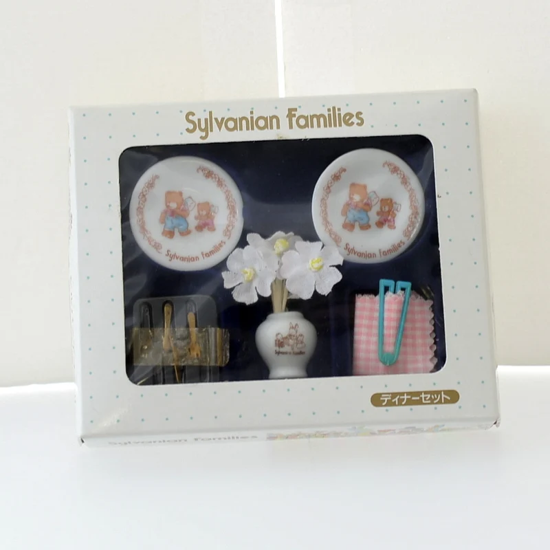 Ceramic Dinner Set KA-25 Sylvanian Families Calico Critters
