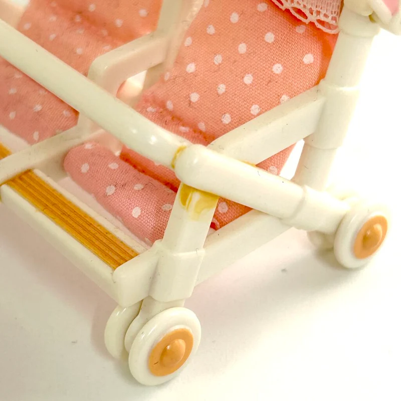 [used] Double Baby Baggy Pushchair KA-214 Sylvanian Families Calico Critters