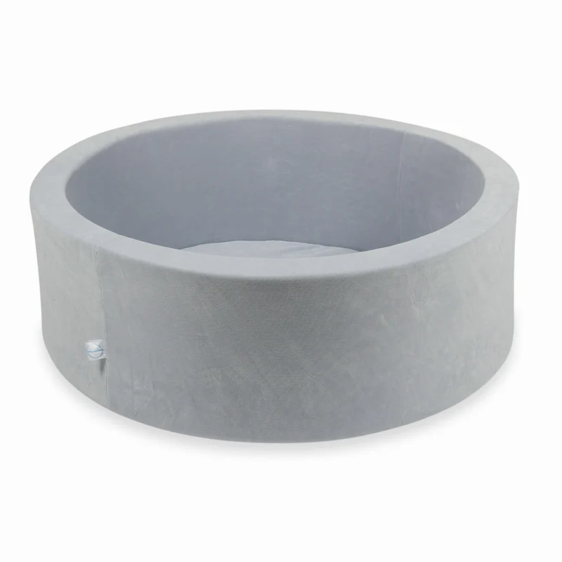 Piscine à Balles 90x30 Velvet Soft gris clair sans balles