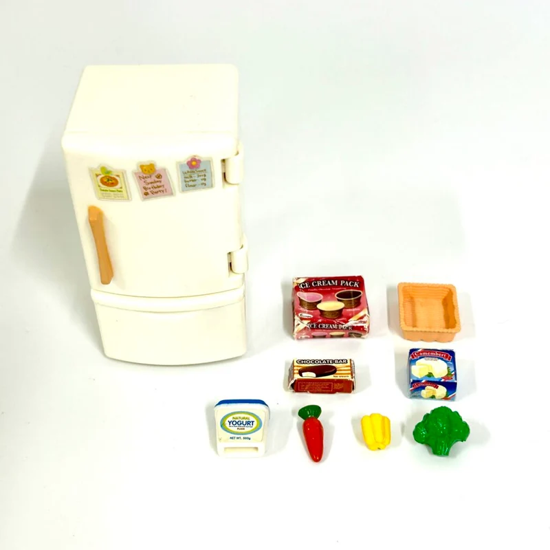 [used] Refrigerator Set KA-415 Sylvanian Families Calico Critters