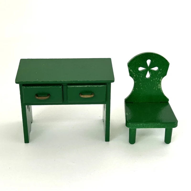 [Used] GREEN DESK Epoch Japan Sylvanian Families