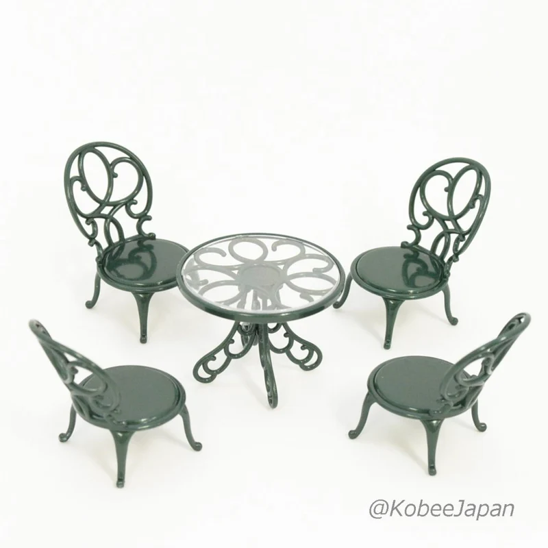 Garden Table And Chair Set KA-621 Sylvanian Families Calico Critters