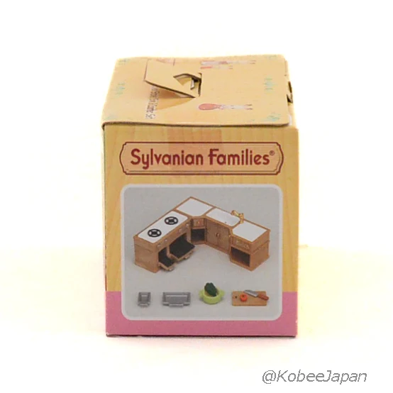 Kitchen Stove, Sink Counter Set 5222 Sylvanian Families Calico Critters