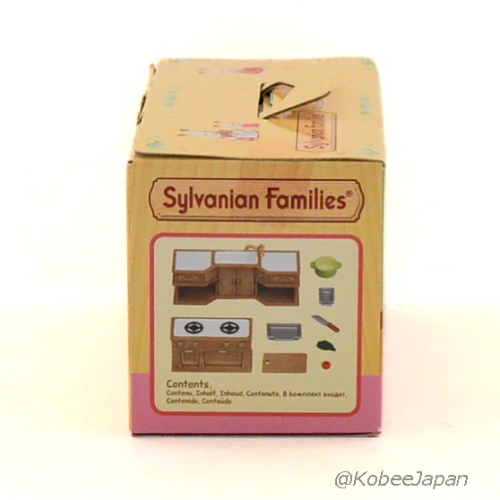 Kitchen Stove, Sink Counter Set 5222 Sylvanian Families Calico Critters