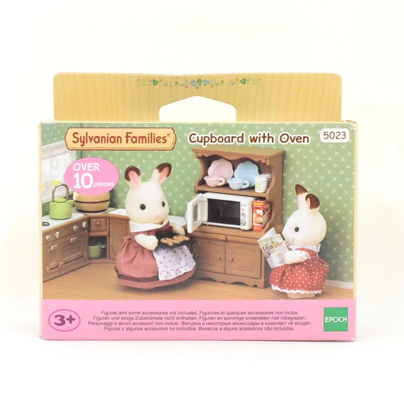 Cupboard Microwave Oven Set 5023 Sylvanian Families Calico Critters