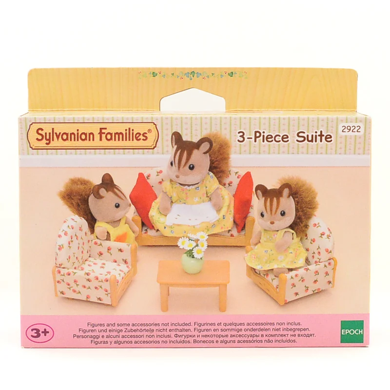 3-Piece Suite 2922 Sylvanian Families Calico Critters